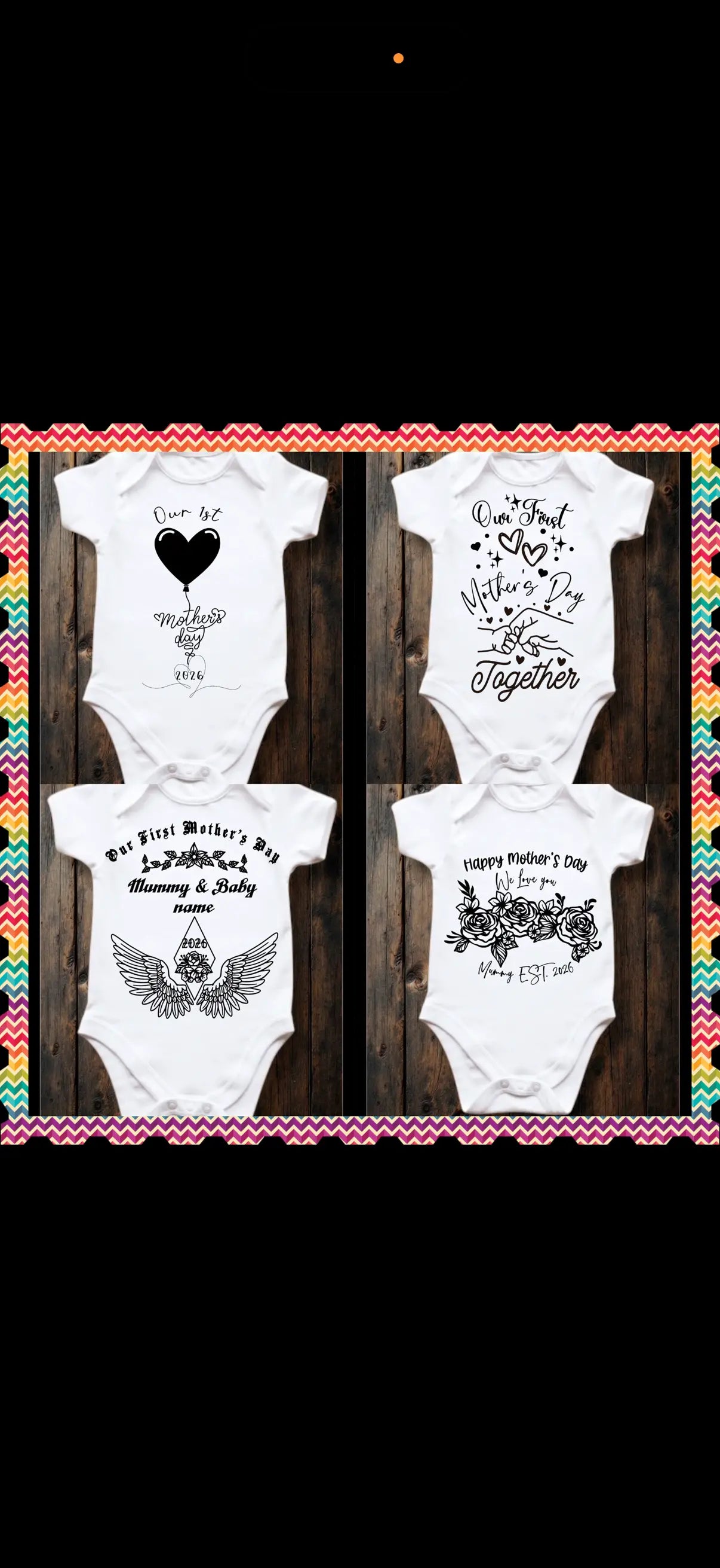 ❤️Mothers Day Baby vests🌸🦔 - Claxton Creations GB