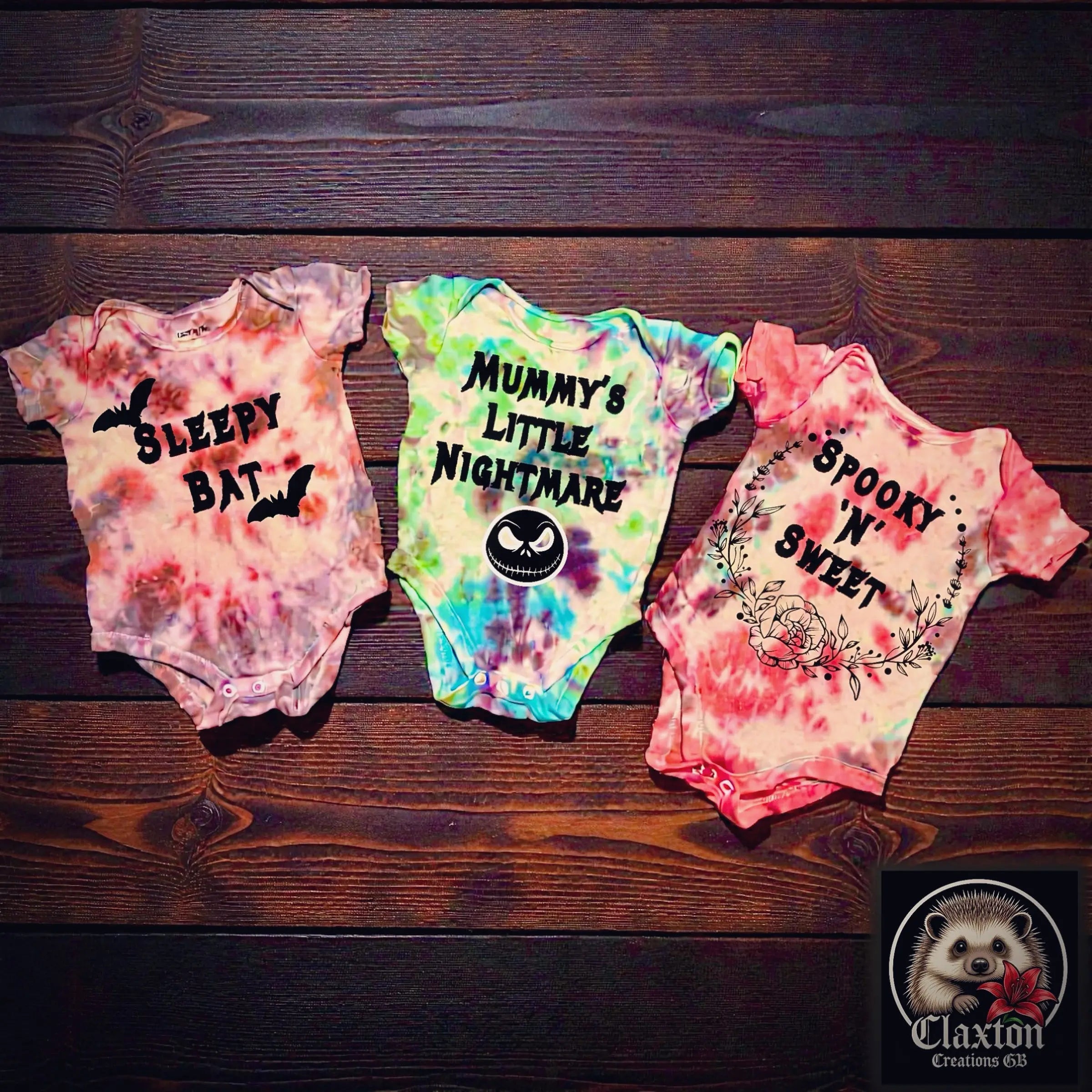 🖤Spooky Baby Vests🦇 - Claxton Creations GB