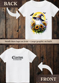 Tiny terror Tee- yellow sunflower 🌻 ghost