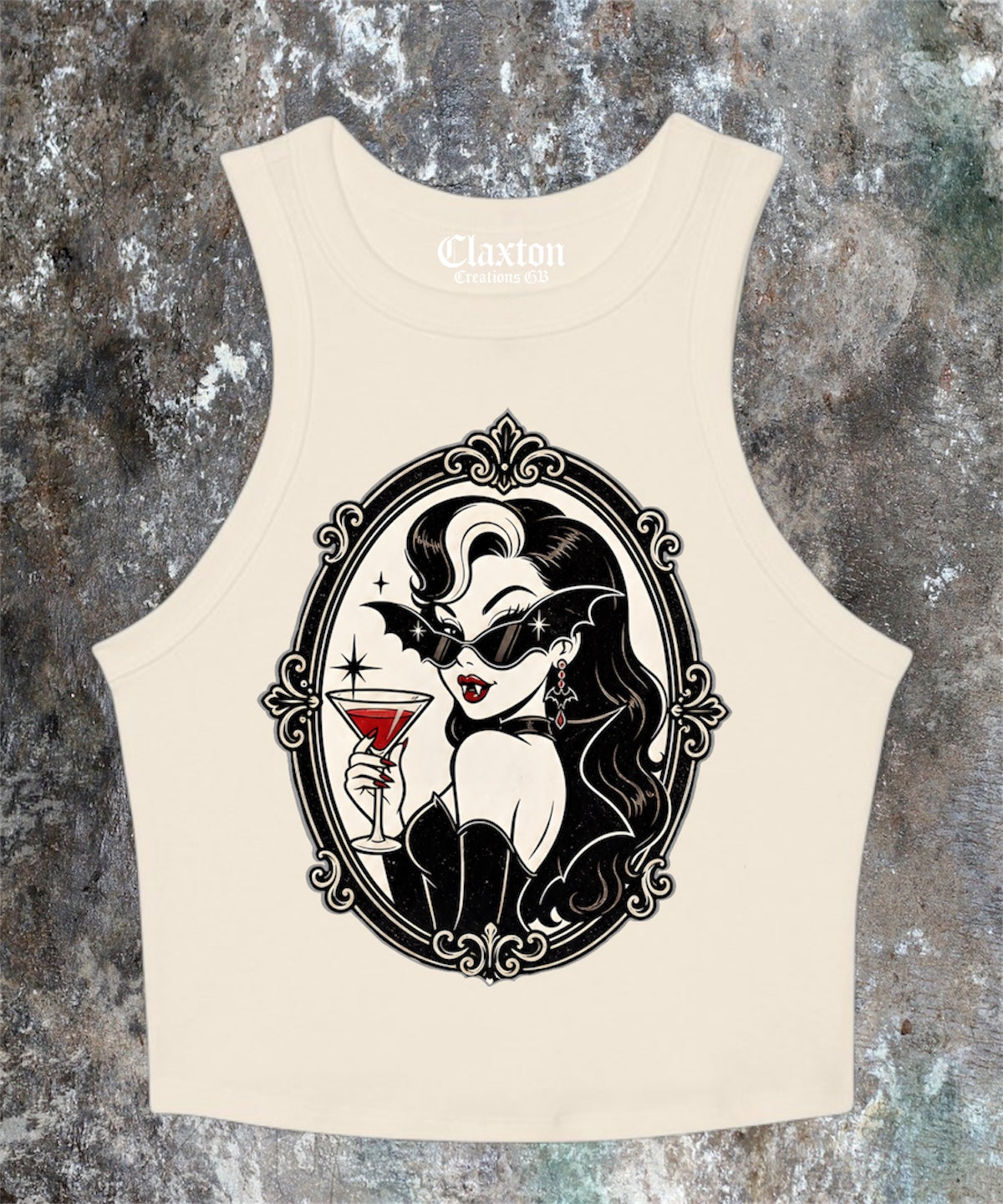 I love Bad Boys Crop Tank Tee❤️🔪 (Copy) Claxton Creations GB