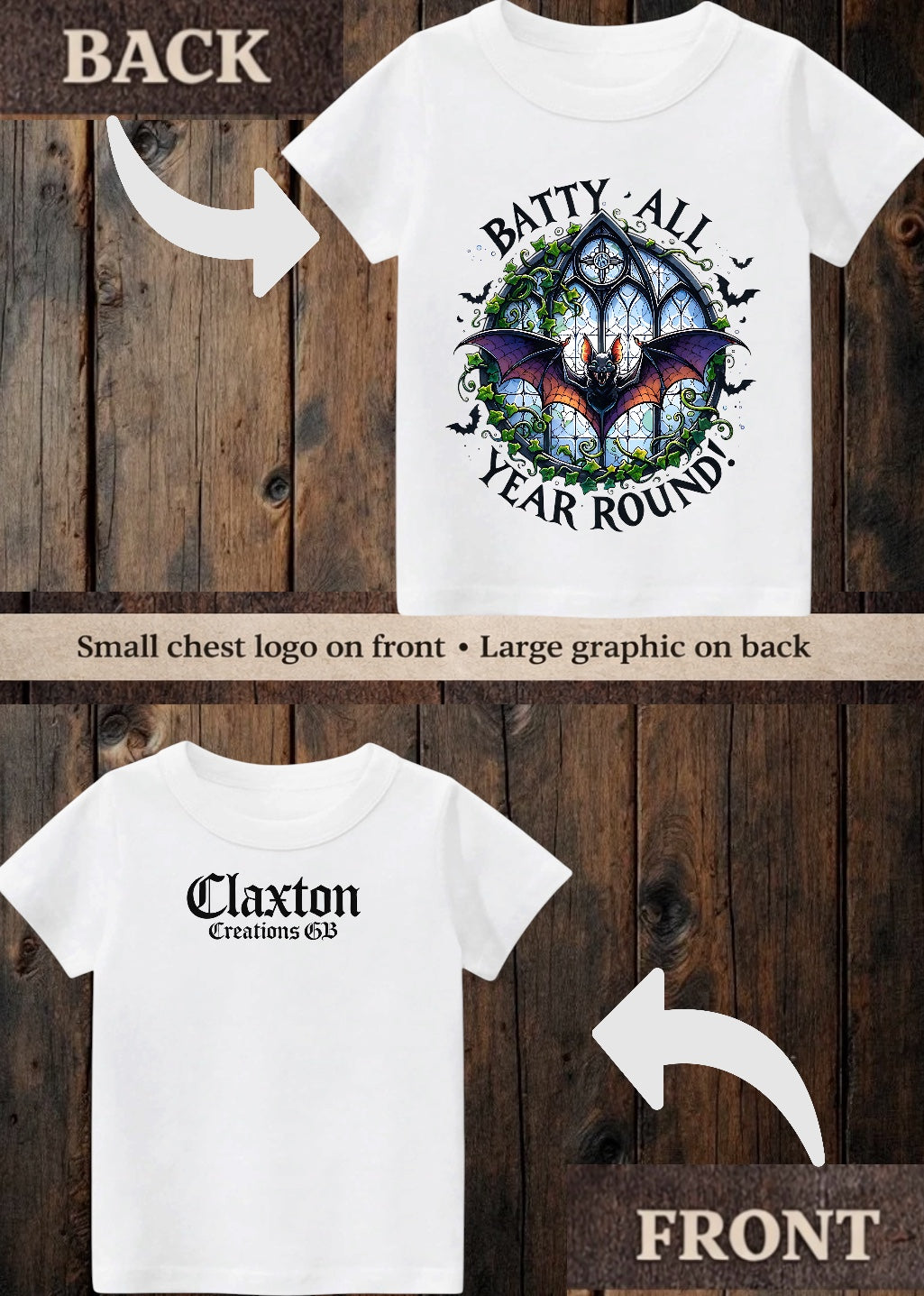 Tiny terror Tee- Batty 🦇 all year round!