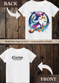 ClaxtoncreationsGB- Tiny terror Tee, witchy 🧙‍♀️ duck 🦆