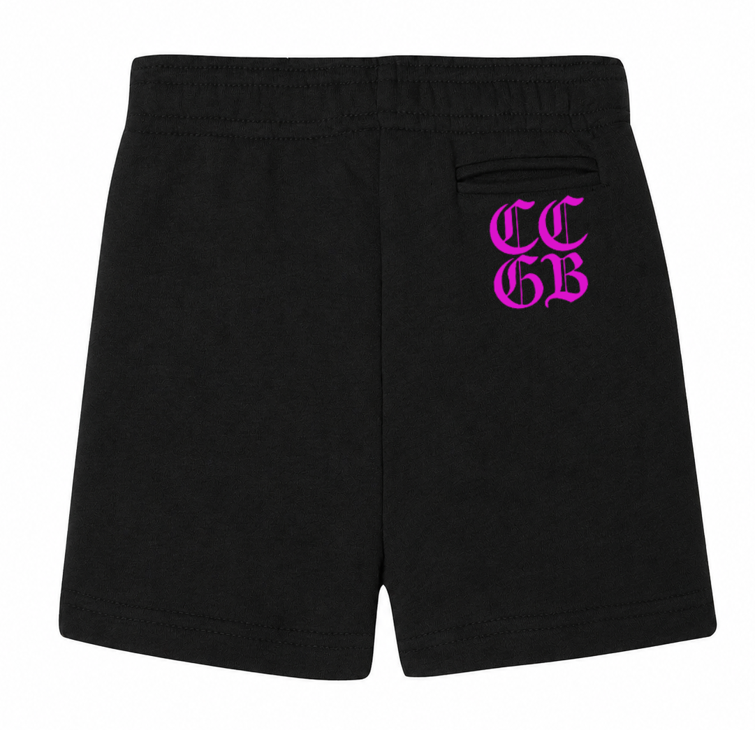 Twisted Mini Hearts 💖kids CCGB black Co-ord T-shirt & shorts set🖤 (Copy) Claxton Creations GB