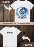 Tiny terror Tee- moon light 🌙 crystals