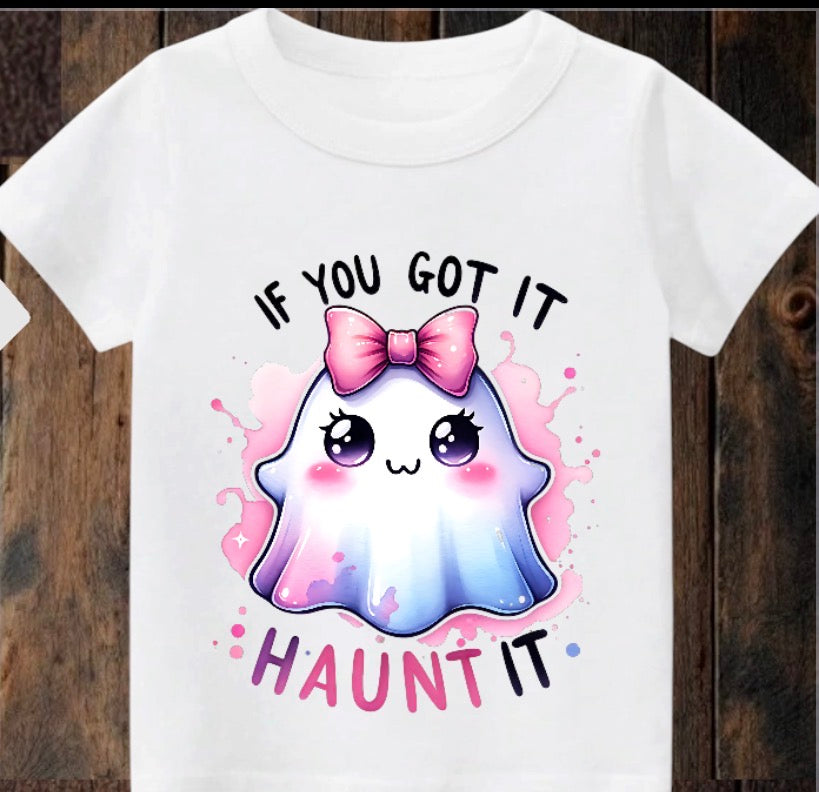 Tiny terror Tee- cute if you’ve got it haunting it baby girl 🎀 ghost 👻