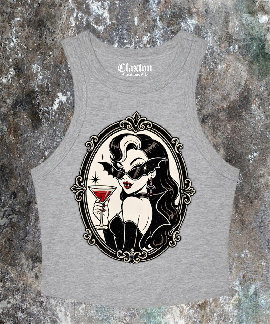 I love Bad Boys Crop Tank Tee❤️🔪 (Copy) Claxton Creations GB