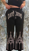 🖤 CCGB: CATHEDRAL COMFIES ⛪️WIDE LEG JOGGERS 🖤 Claxton Creations GB