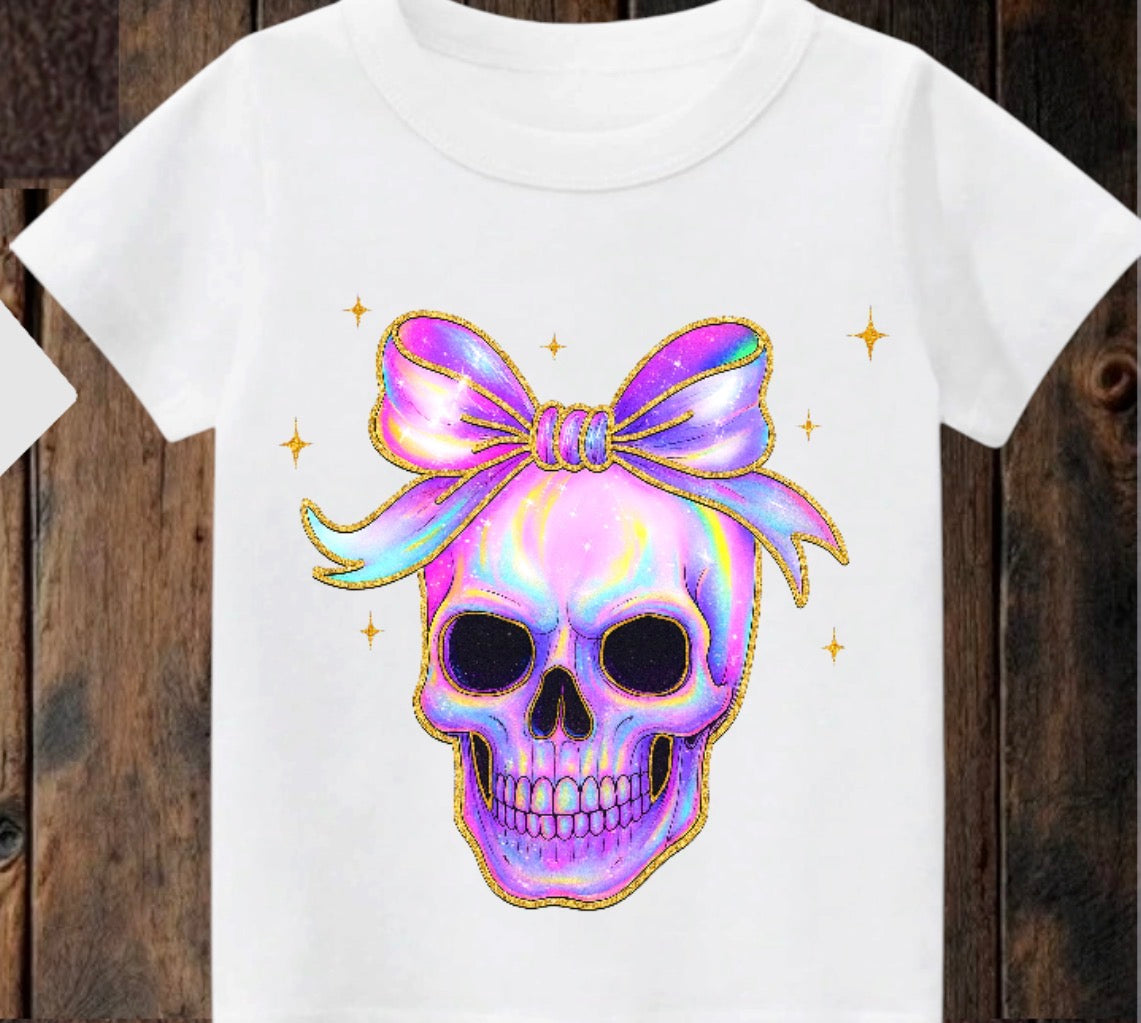Tiny terror Tee- girlie 🎀 ghost 👻 oil-spill
