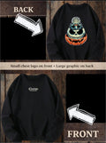 ClaxtoncreationsGB- The Stack-of -horror black sweater Claxton Creations GB