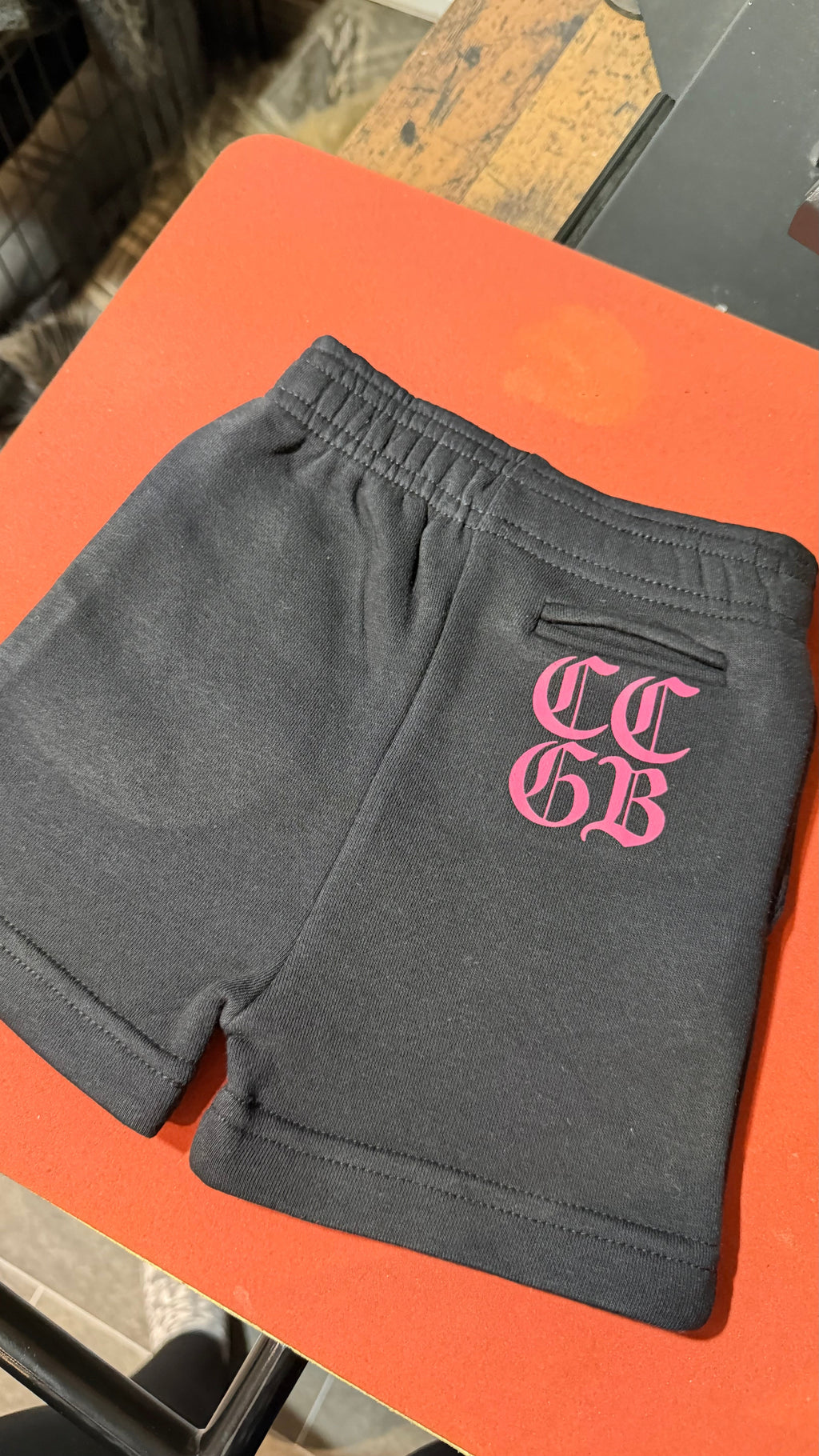 Twisted Mini Hearts 💖kids CCGB black Co-ord T-shirt & shorts set🖤 (Copy) Claxton Creations GB