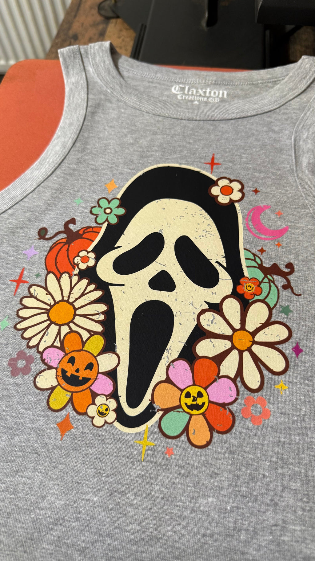 Bloom of Terror Racer Tee🌸 Claxton Creations GB