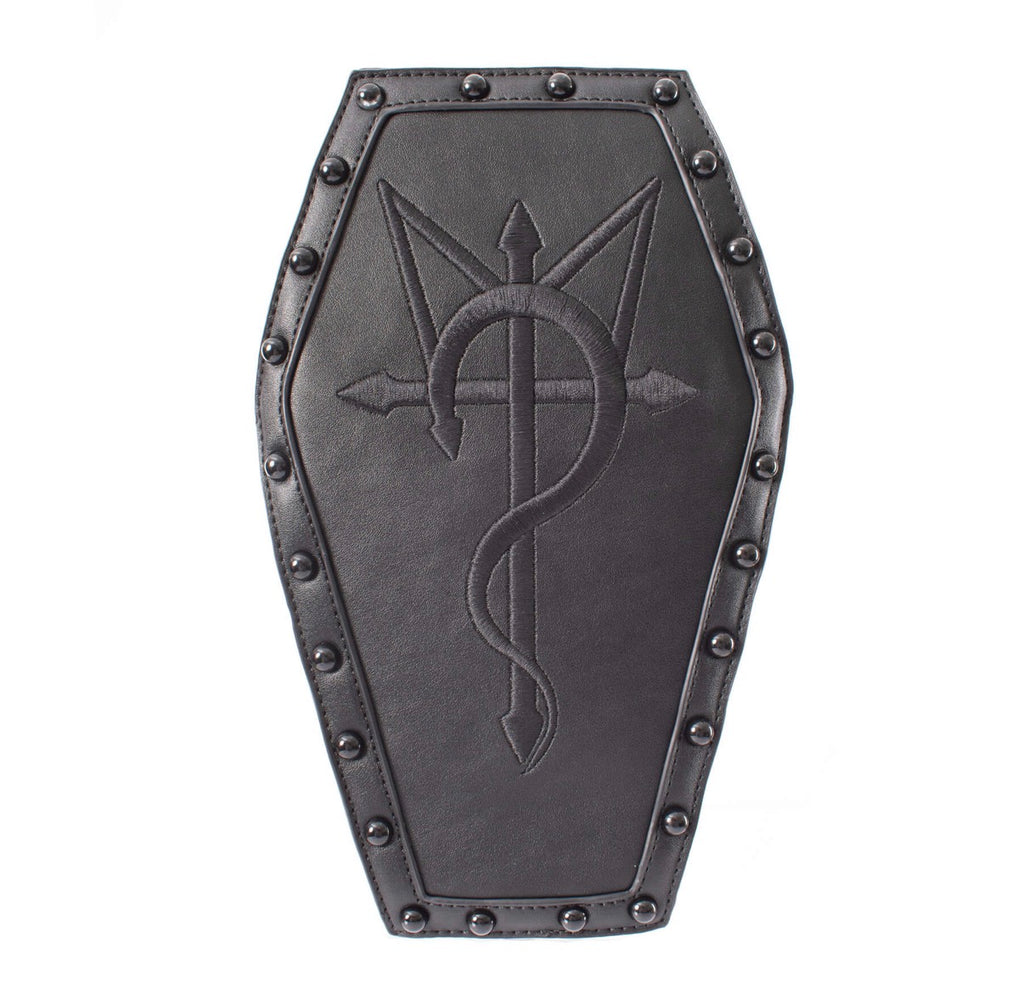 Heartless CURSED COFFIN BAG - BLACK