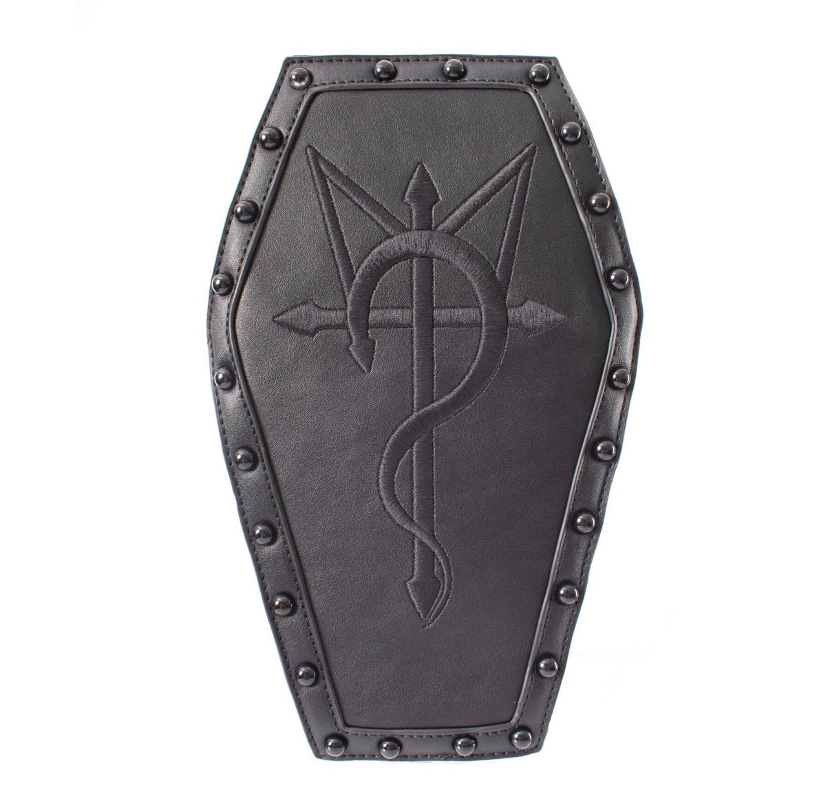 Heartless CURSED COFFIN BAG - BLACK