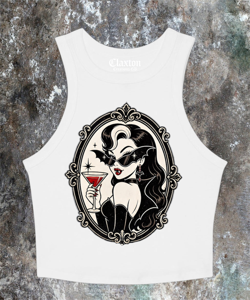 I love Bad Boys Crop Tank Tee❤️🔪 (Copy) Claxton Creations GB