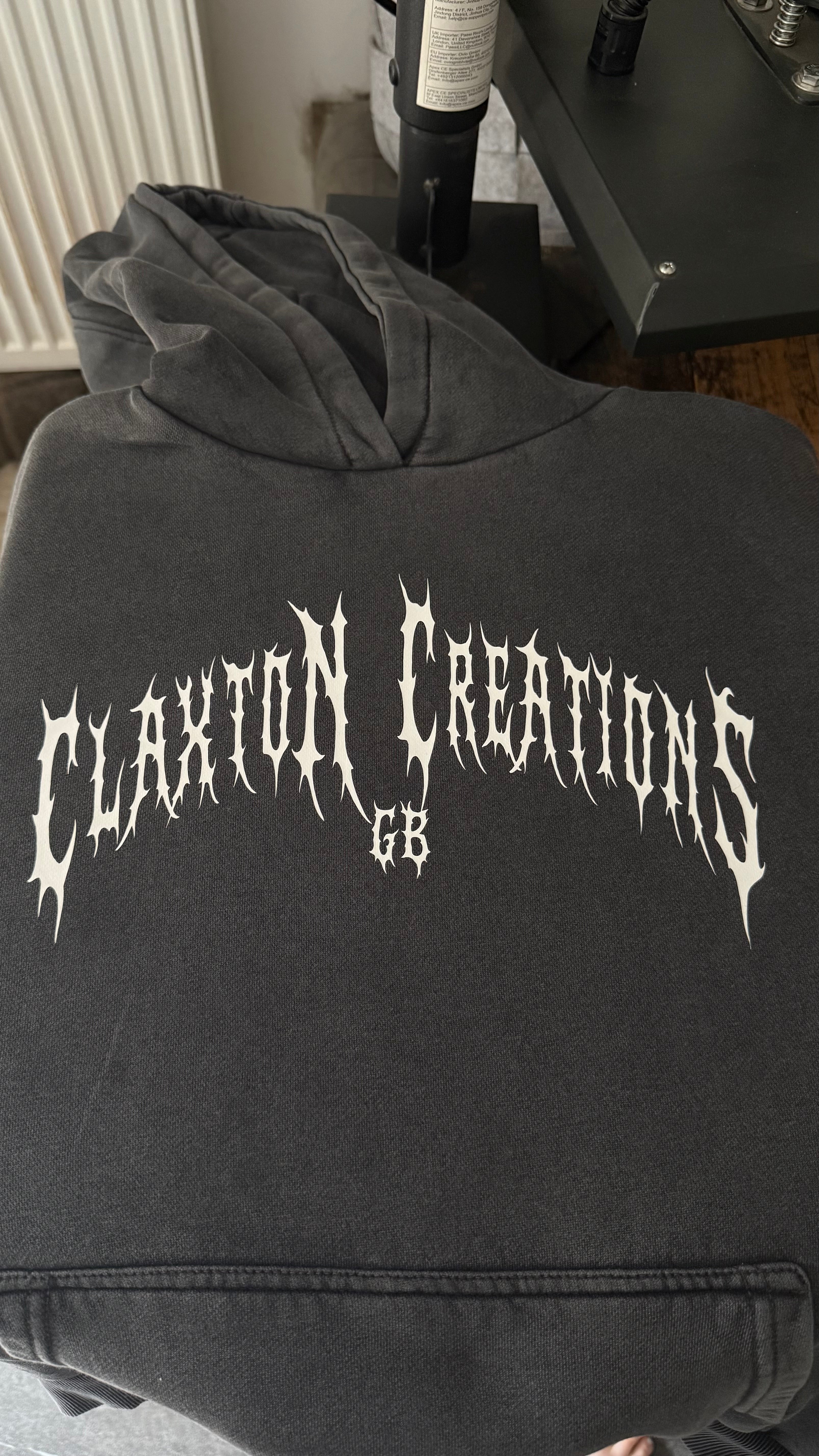 Fatal Attraction Hoodie 🖤🔪: Unisex vintage style Heavyweight adult Hoodie Claxton Creations GB