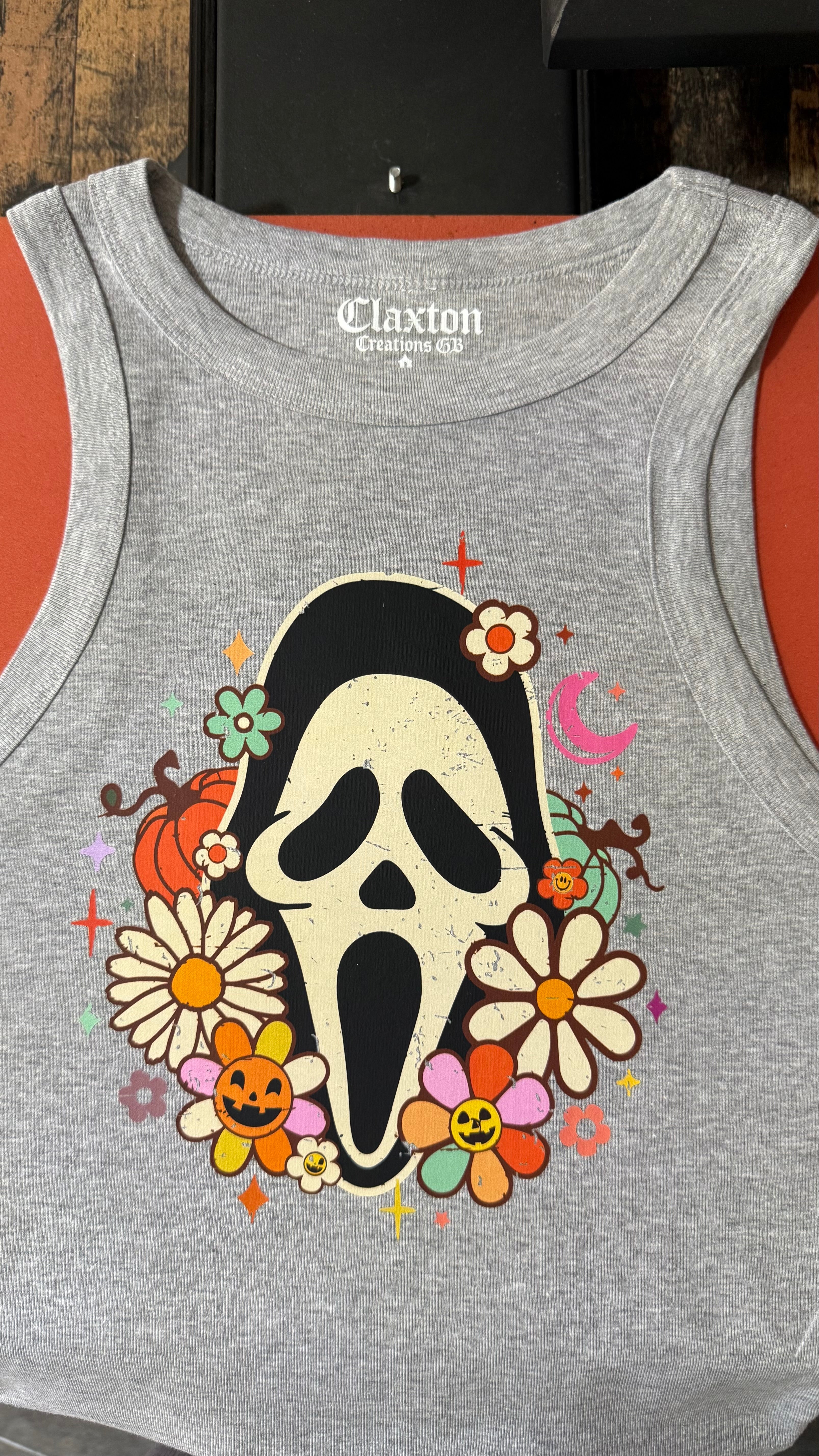 Bloom of Terror Racer Tee🌸 Claxton Creations GB