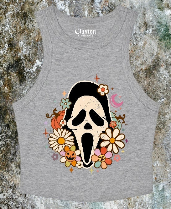 Bloom of Terror Racer Tee🌸 Claxton Creations GB