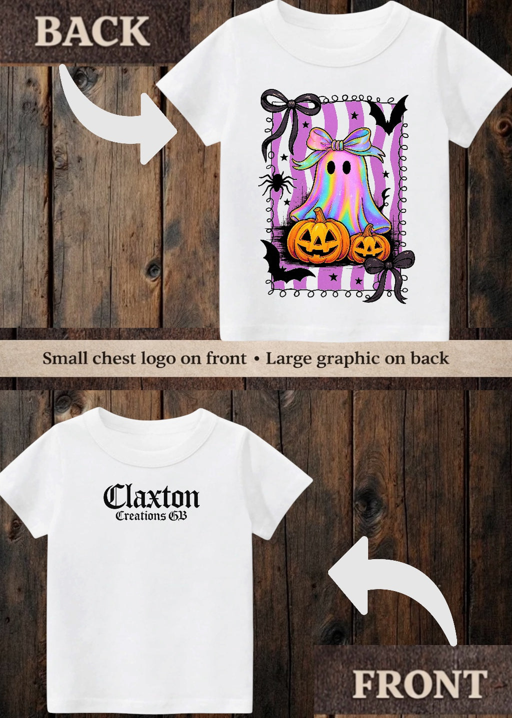 Tiny terror Tee- oil-spill girl 🎀 ghost 👻 stamp