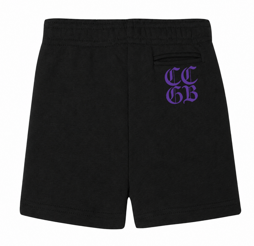 THE HEXED HARE kids CCGB black Co-ord T-shirt & shorts set🖤 Claxton Creations GB