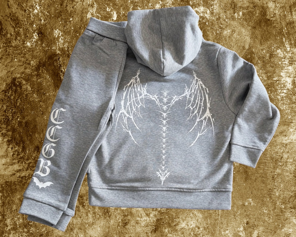 Tiny Terrors- fallen angel 🪽Tracksuit set