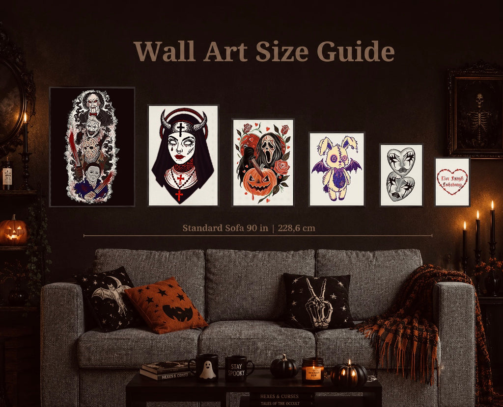 The Monster mash🔪🖼️- Poster print CCGB Claxton Creations GB