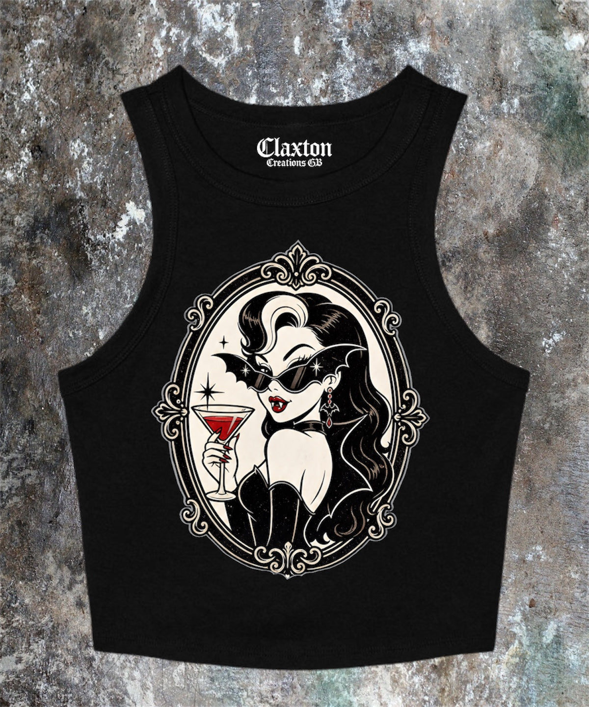I love Bad Boys Crop Tank Tee❤️🔪 (Copy) Claxton Creations GB