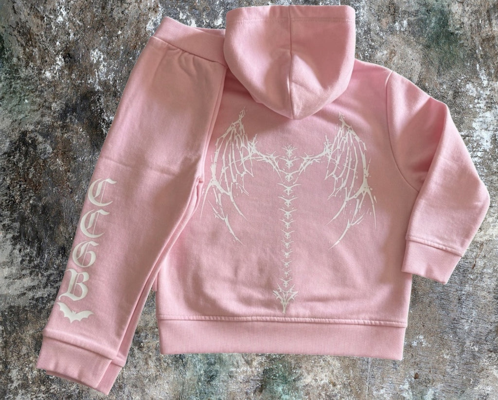 Tiny Terrors- fallen angel 🪽Tracksuit set