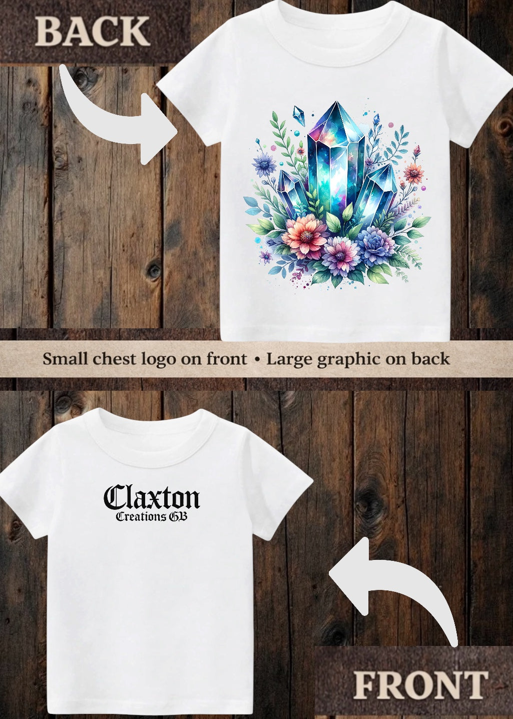 Tiny terror Tee- floral 🌸 Crystal’s