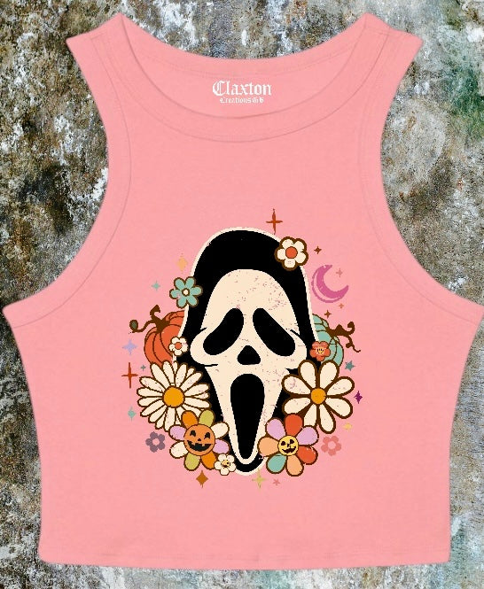 Bloom of Terror Racer Tee🌸 Claxton Creations GB
