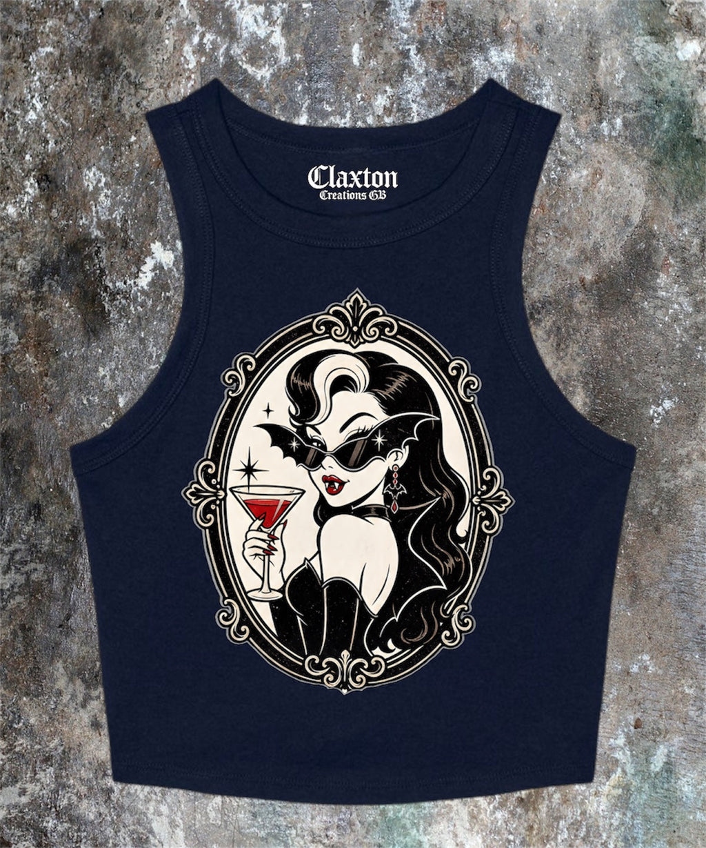 I love Bad Boys Crop Tank Tee❤️🔪 (Copy) Claxton Creations GB