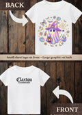 Tiny terror Tee- cute girl 🎀 ghost 👻 Halloween 🎃 #2