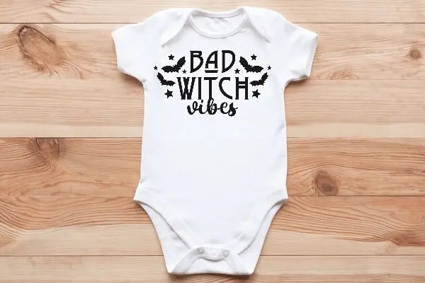 Bad witch vibes vest🖤🦔 Claxton Creations GB