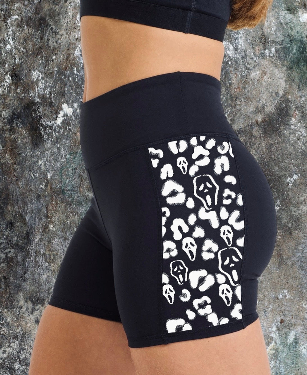 🖤 CCGB — Sweat & Slasher Gym Shorts 🔪 Claxton Creations GB