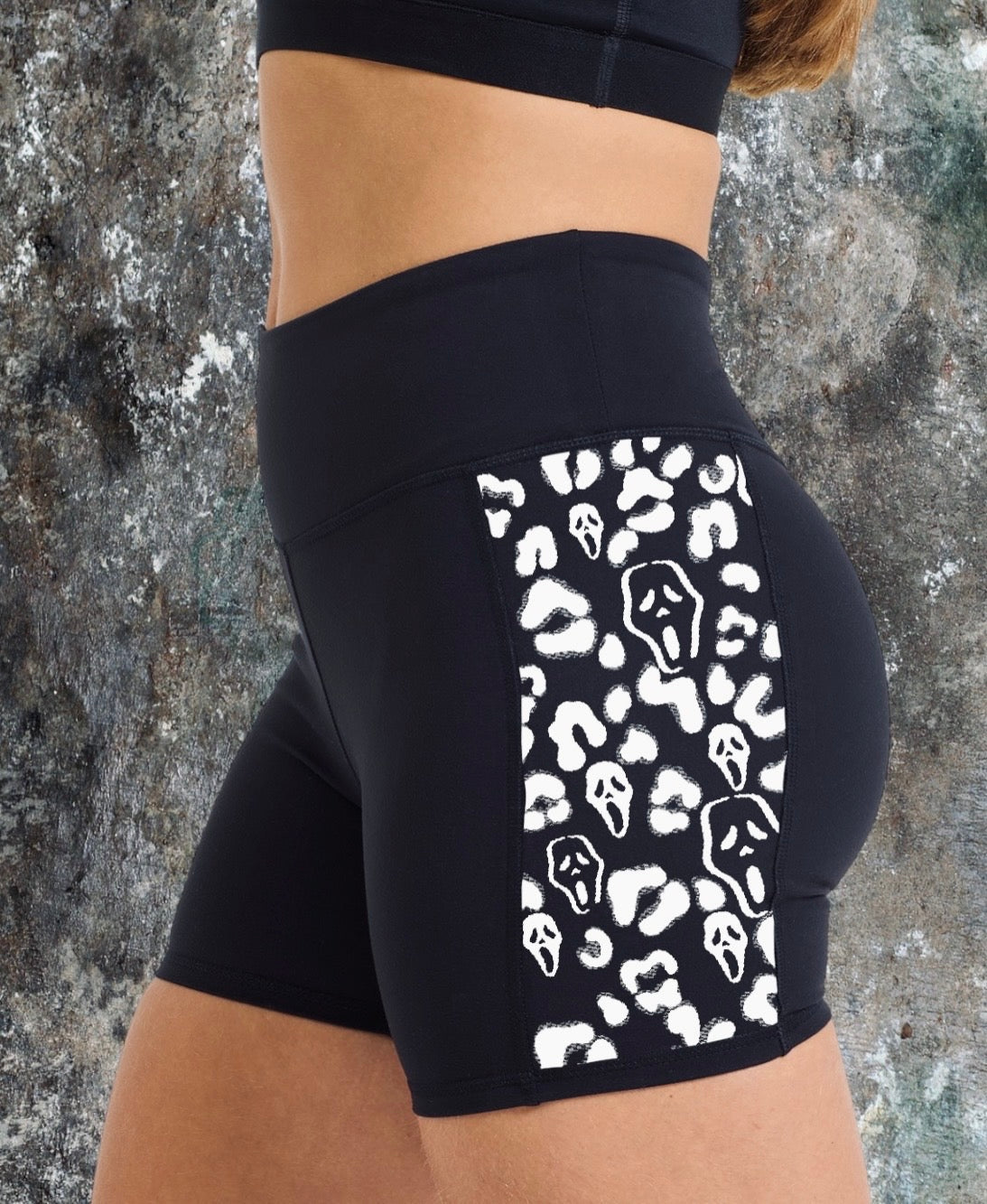 🖤 CCGB — Sweat & Slasher Gym Shorts 🔪 Claxton Creations GB