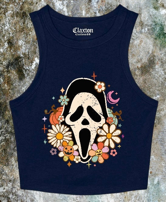 Bloom of Terror Racer Tee🌸 Claxton Creations GB