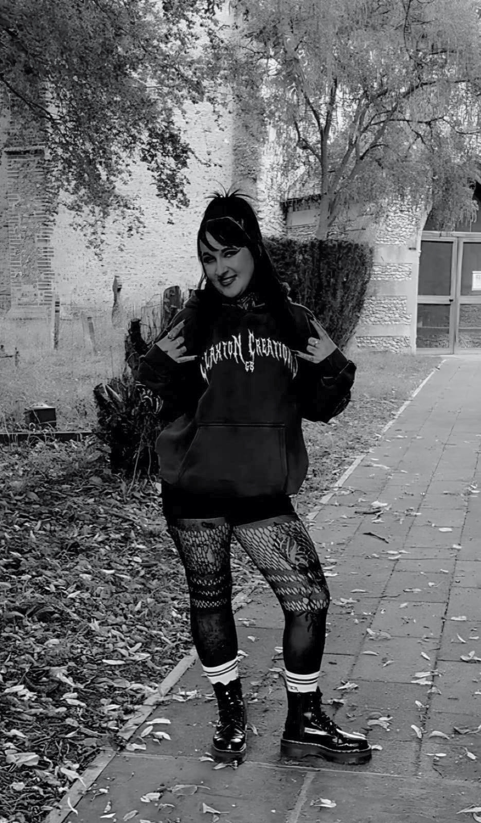 Fatal Attraction Hoodie 🖤🔪: Unisex vintage style Heavyweight adult Hoodie Claxton Creations GB