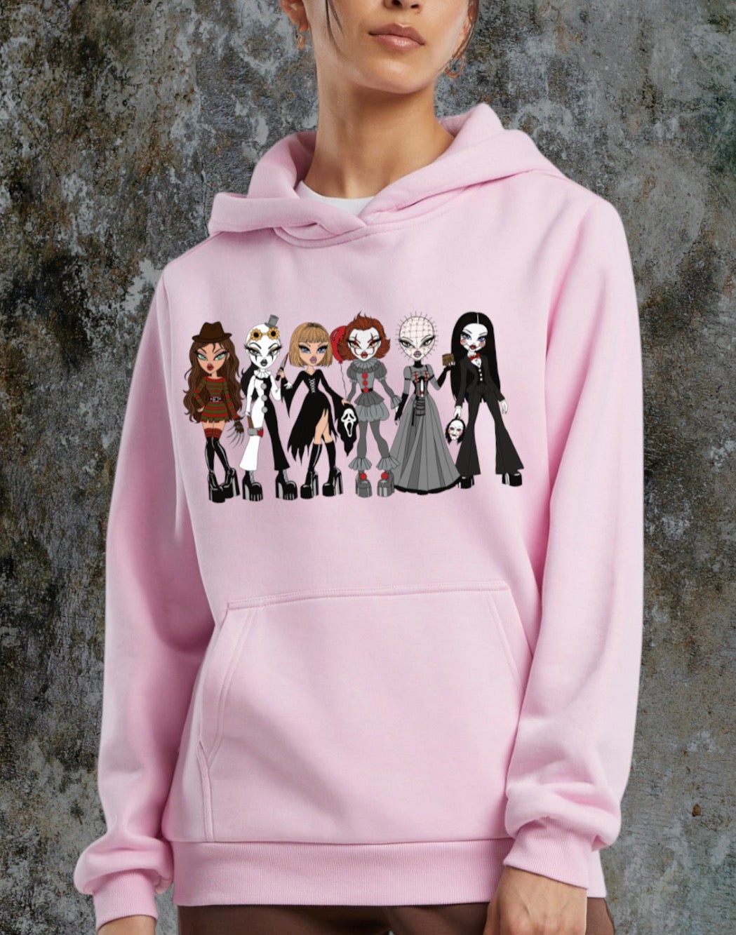 CCGB- Killer🔪 Dollz🎀 Women’s fluffy Hoodie Claxton Creations GB
