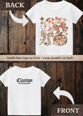 Tiny terror Tee- pretty girl 🎀 pumpkins 🎃