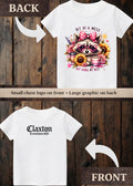 Tiny terror Tee- Bit of a mess but doing my best 🌻 raccoon