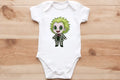 Chibi Beetlejuice baby vest🖤🦔 Claxton Creations GB