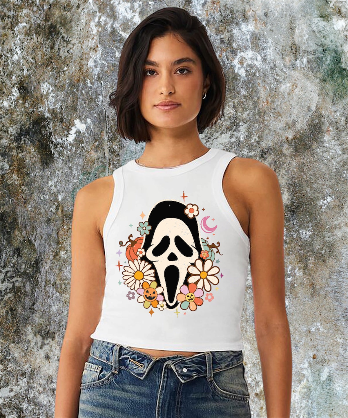 Bloom of Terror Racer Tee🌸 Claxton Creations GB