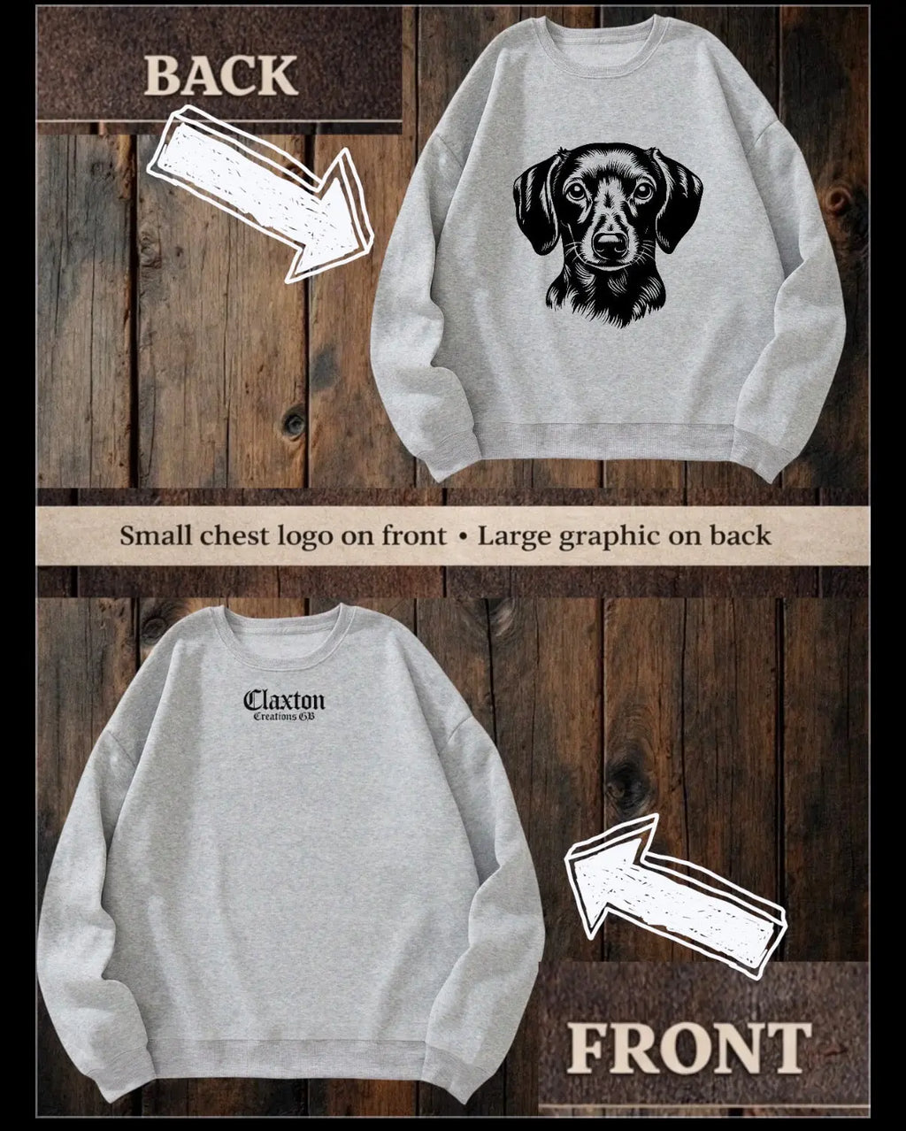 The doggo Collection-Dachsador Claxton Creations GB