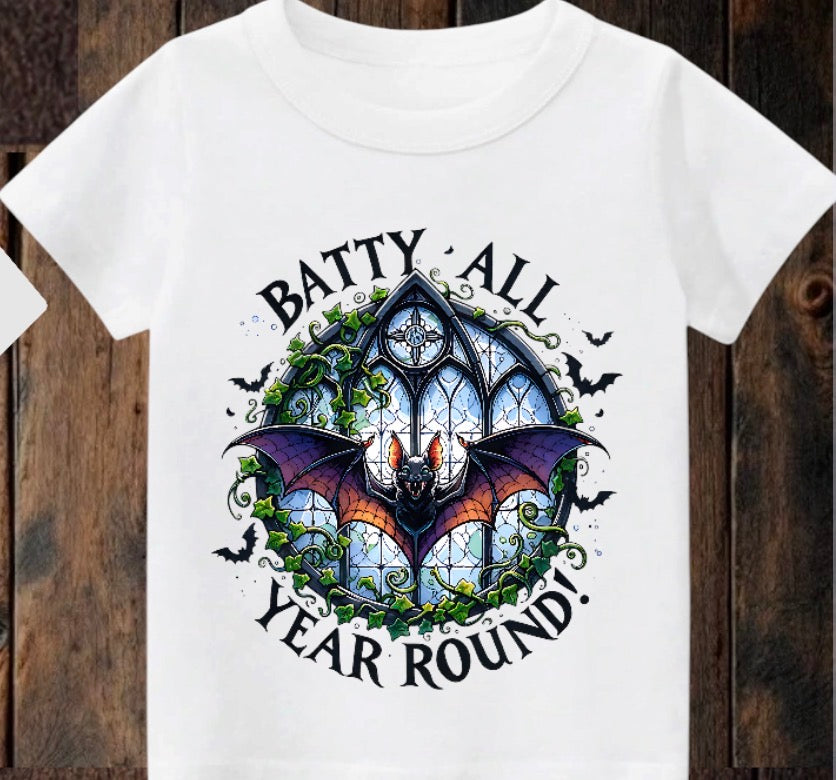 Tiny terror Tee- Batty 🦇 all year round!