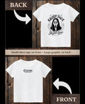 ClaxtoncreationsGB- Ghost Face/Slasher Shop white Tee Claxton Creations GB