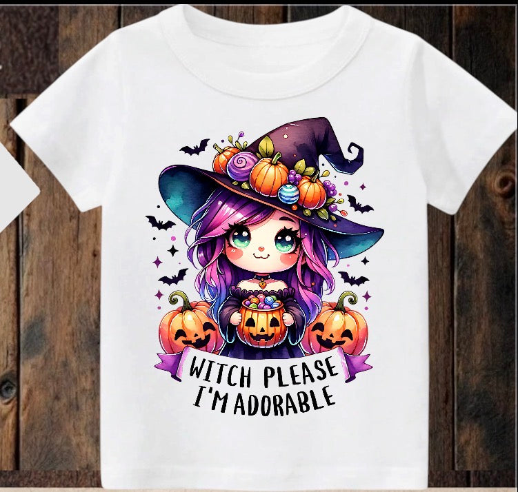 Tiny terror Tee- cute witch please, I’m adorable