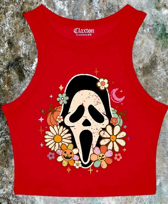 Bloom of Terror Racer Tee🌸 Claxton Creations GB