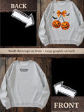 Tiny terrors- Pumpkin 🎃 Cherries 🍒 Grey sweater Claxton Creations GB