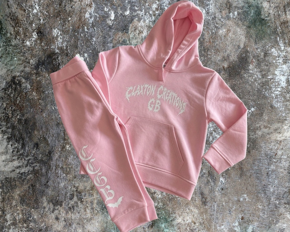Tiny Terrors- fallen angel 🪽Tracksuit set