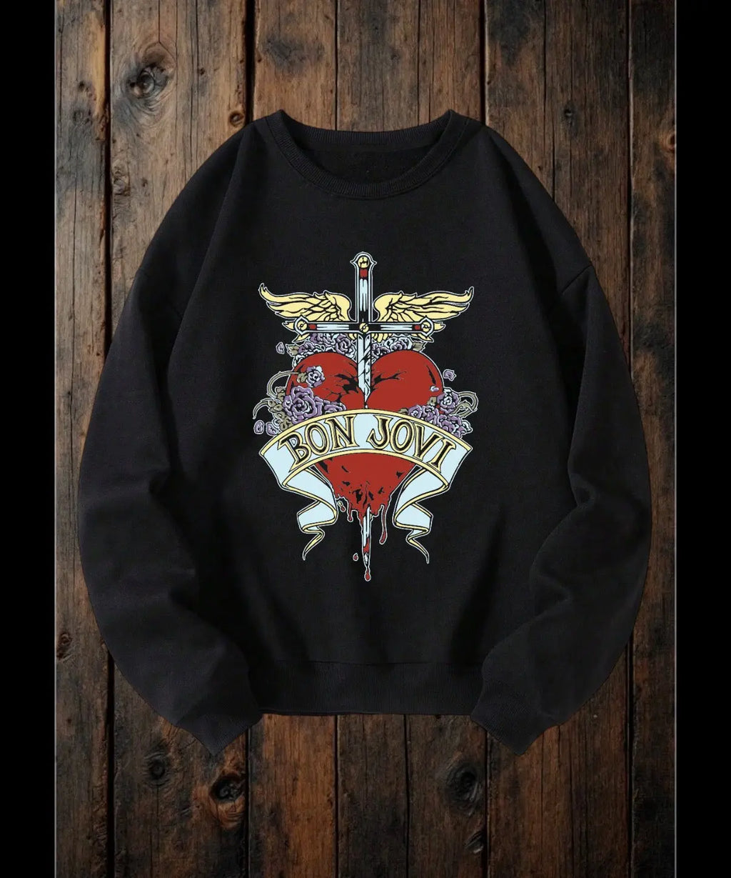 ClaxtoncreationsGB-Rock band collection sweater