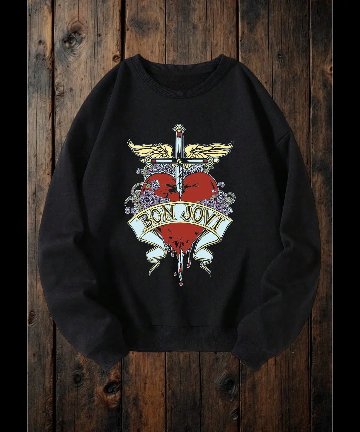 ClaxtoncreationsGB-Rock band collection sweater